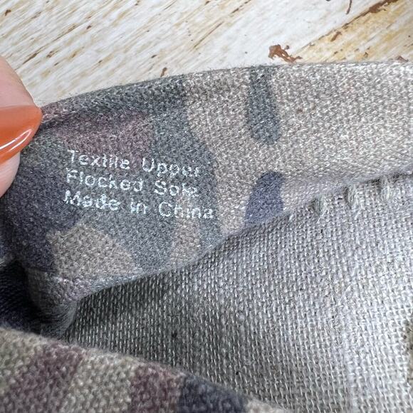 Splendid Camo Albany Espadrille Slide Sandals 9 - Picture 8 of 11